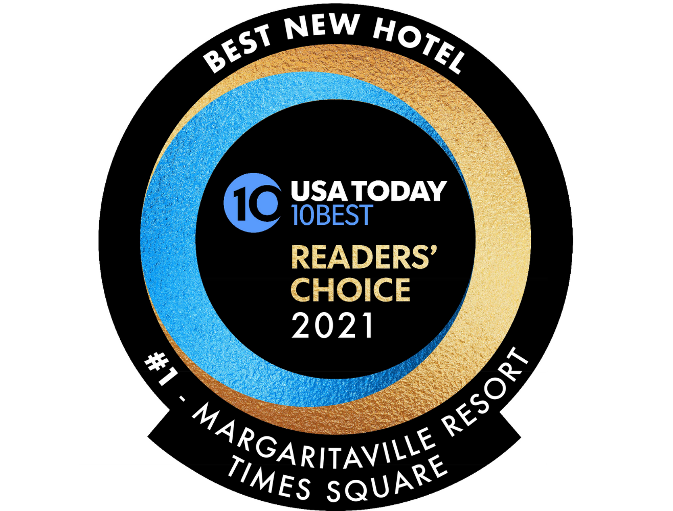 Margaritaville Resort Times Square nombrado “Mejor hotel nuevo” en los premios 10Best Readers' Choice Awards de USA Today