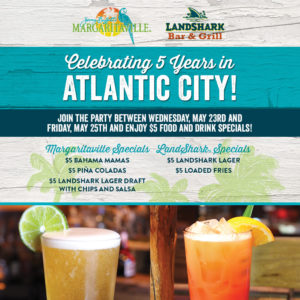 Celebre 5 años en Atlantic City