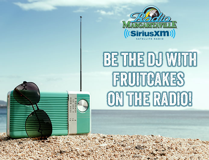 ¡Sé el DJ de Fruitcakes de Radio Margaritaville en la radio! Conoce a Adán.