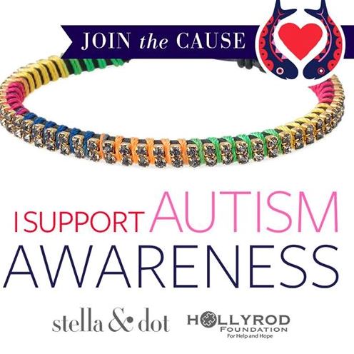Ayúdanos a crear conciencia durante el mes de concientización sobre el autismo comprando Stella & Dot