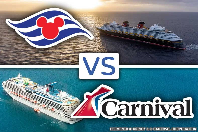 Crucero de Disney versus Carnaval