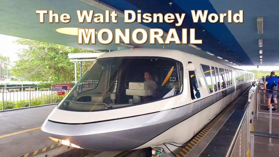 El monorraíl de Walt Disney World