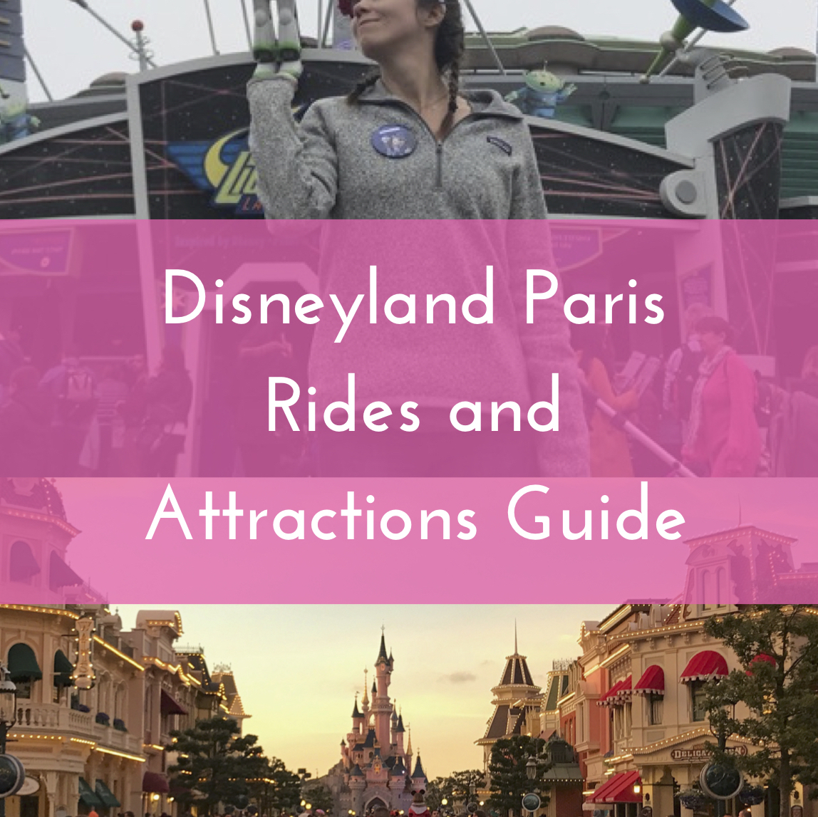 Guía de atracciones y paseos de Disneyland París