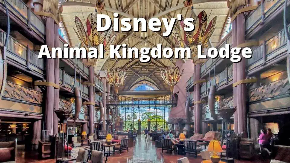 Disney's Animal Kingdom Lodge en Walt Disney World (Tour por el hotel)