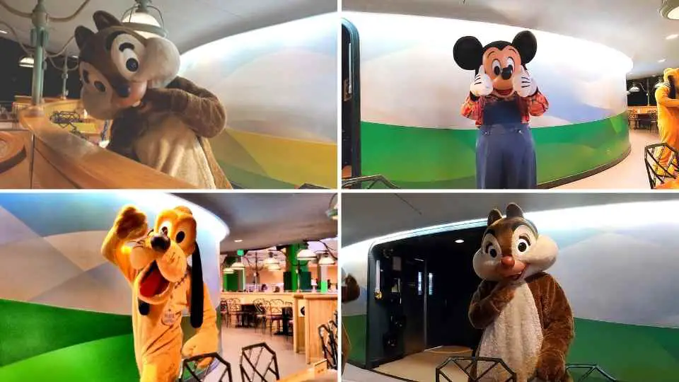 Restaurantes con personajes en Walt Disney World
