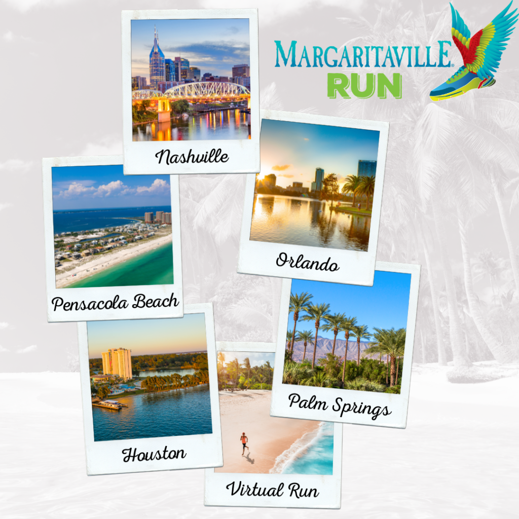 Margaritaville Run anuncia el calendario de eventos de la serie para 2022