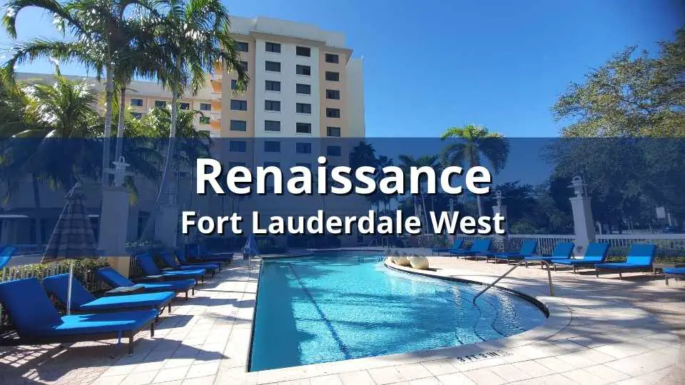 Renaissance Fort Lauderdale West (Plantación) – Tour por el hotel