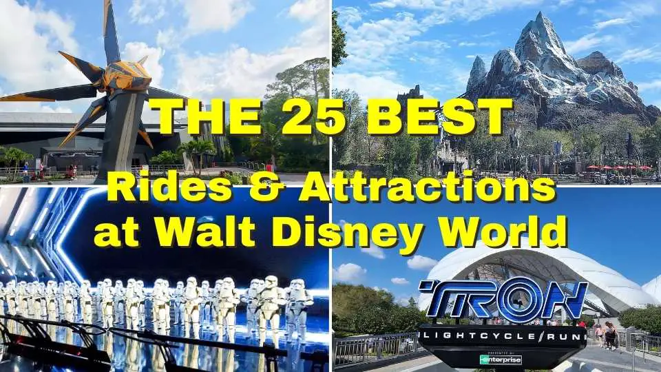 Las 25 mejores atracciones en Walt Disney World (2023)