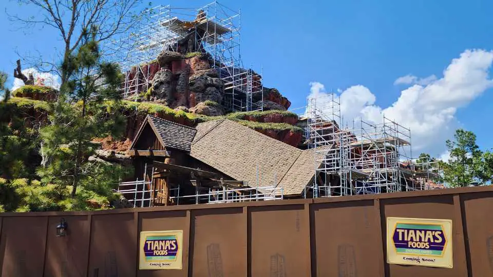 La aventura del pantano de Tiana: El Reino Mágico de Walt Disney World