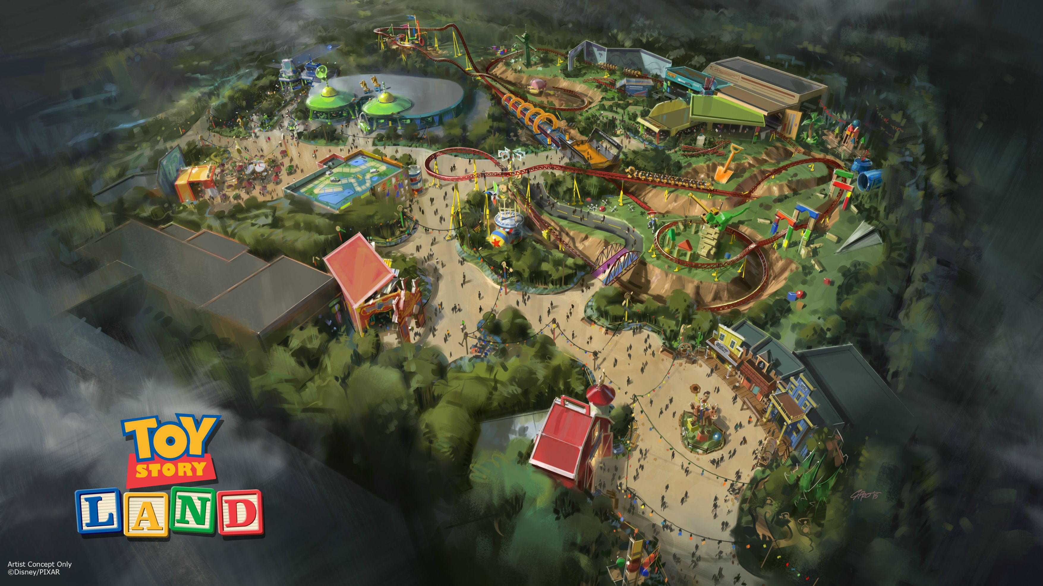 Toy Story Land llega a Disney World