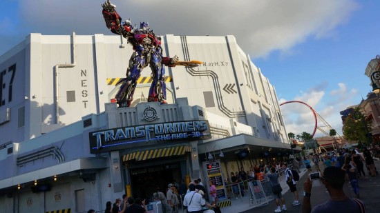 Transformers: The Ride abre para ensayos técnicos en Universal Studios Florida