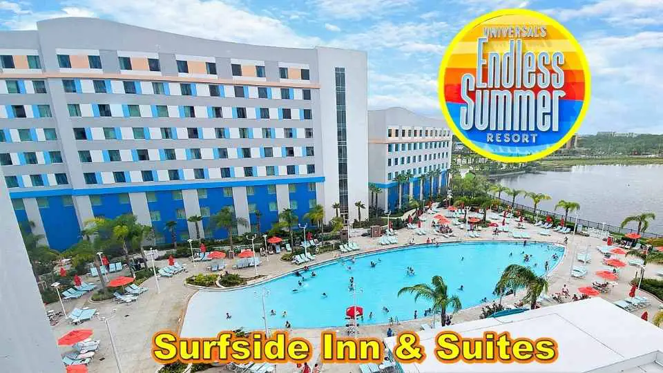 Universal's Endless Summer Resort - Surfside Inn and Suites (recorrido por el hotel)