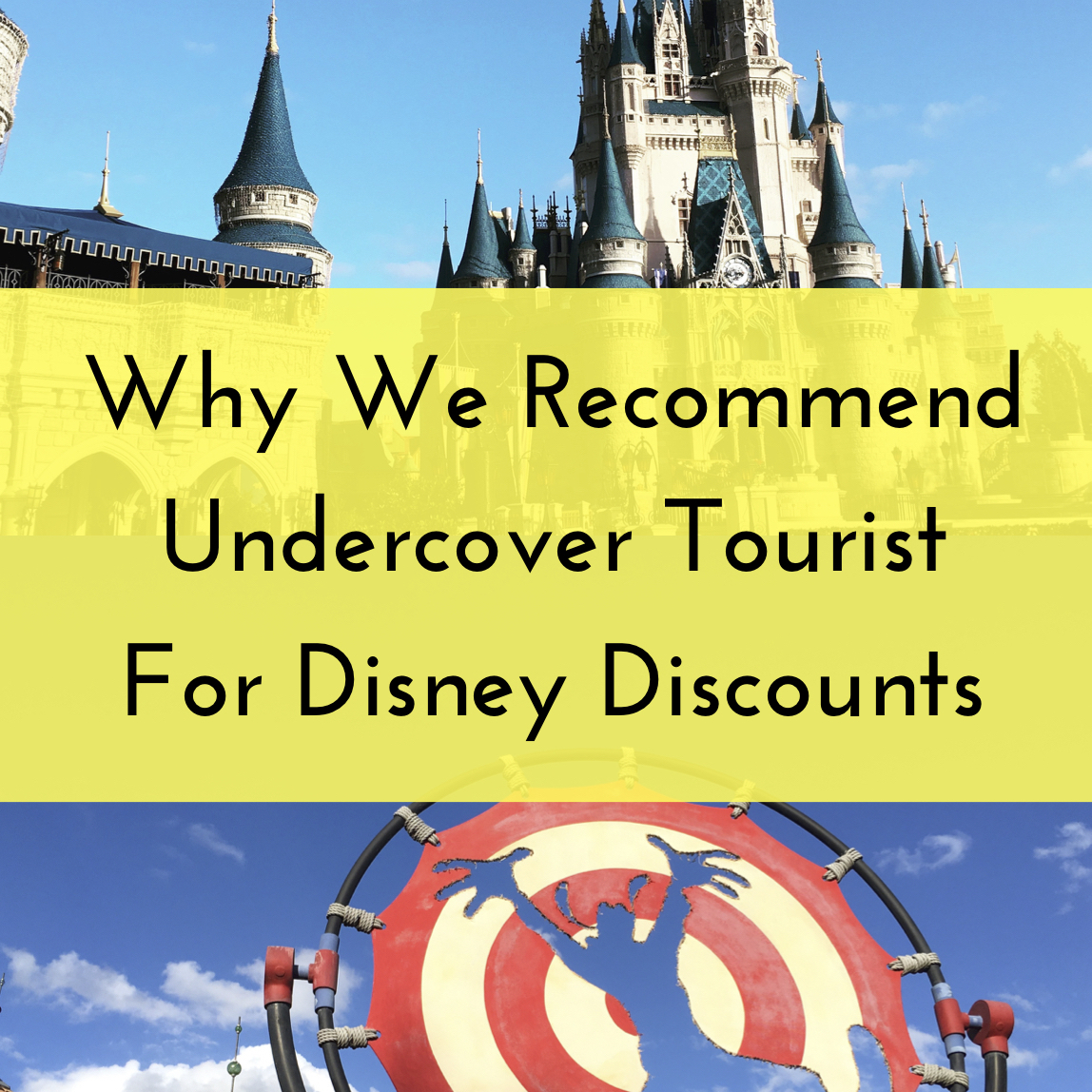 Por qué recomendamos el turista encubierto para las ofertas de Disney
