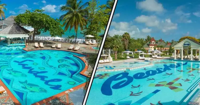 Sandals versus Beaches Resorts: ¿Cuál es la diferencia?