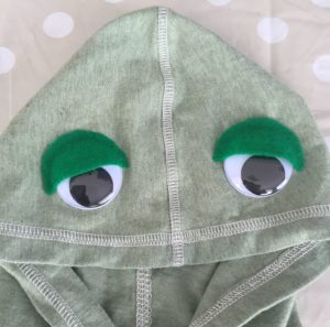 Disfraz infantil DIY de Halloween: La tortuga