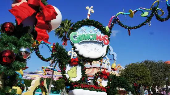 Decoraciones navideñas de Universal Orlando 2012