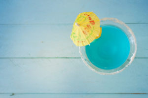 50 bebidas en 50 estados: ¡Un Hawaii azul en (espéralo...) Hawaii!