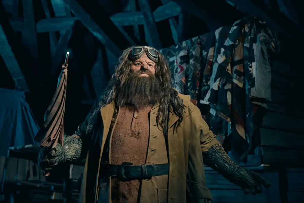 La aventura en moto de las criaturas mágicas de Hagrid