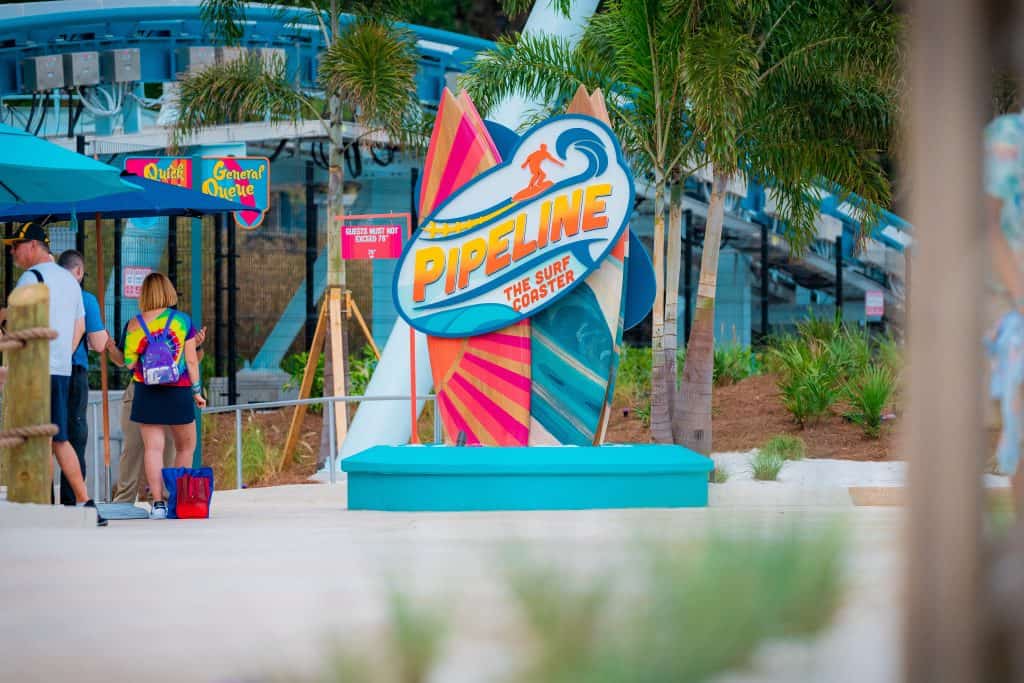 La montaña rusa de surf en SeaWorld Orlando: un primer vistazo