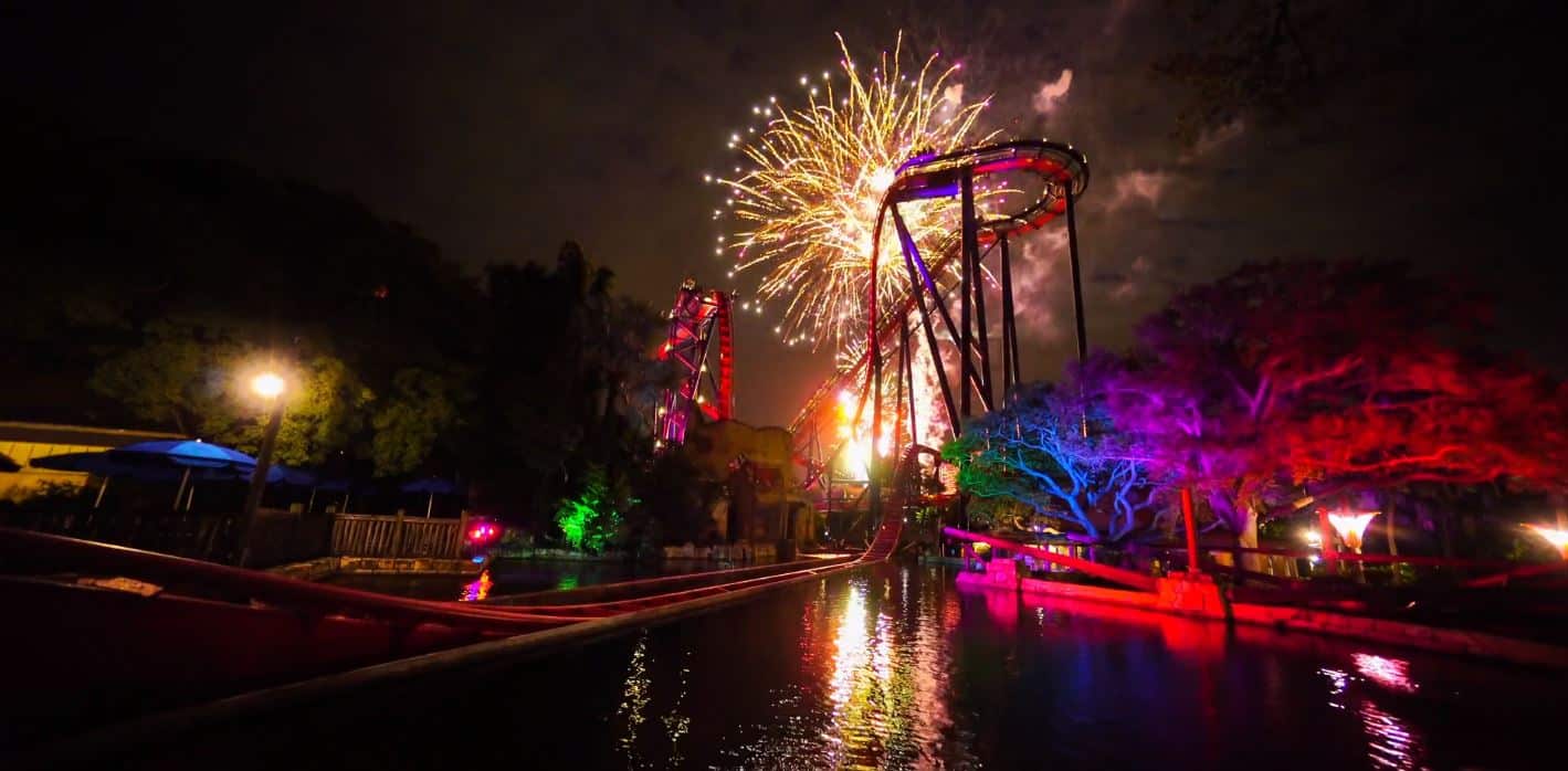 Busch Gardens Tampa obtiene su espectáculo nocturno más grande hasta la fecha para el verano de 2021