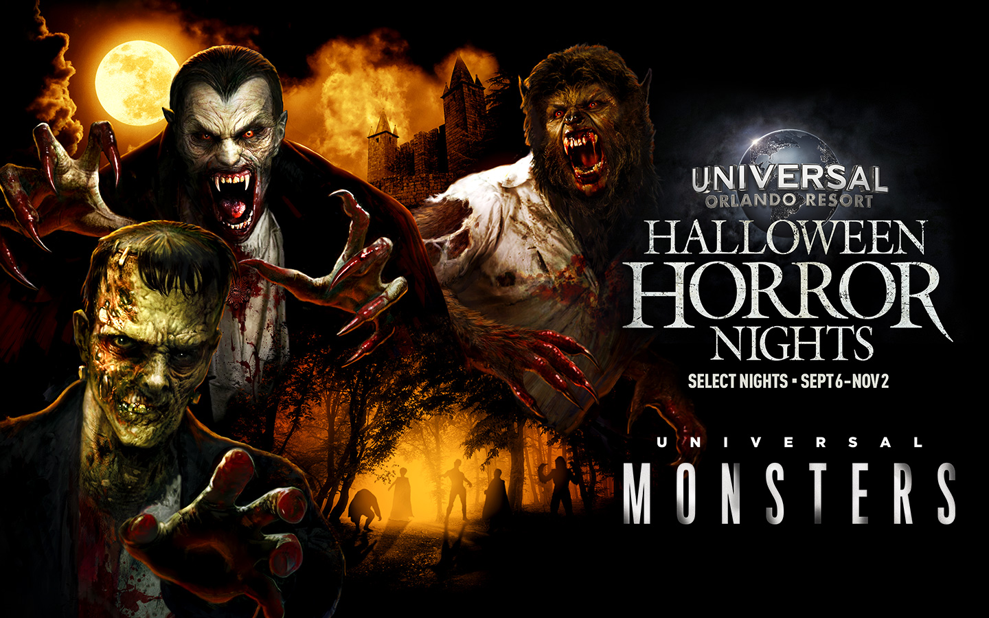 Universal Monsters anunciado para Halloween Horror Nights 2019