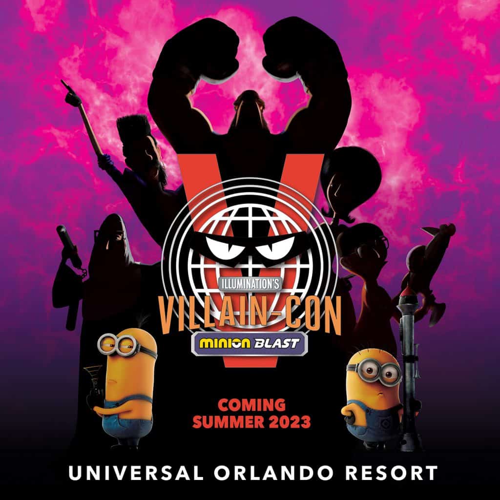 Villain-con Minion Blast de Illumination llegará a Universal Studios Florida
