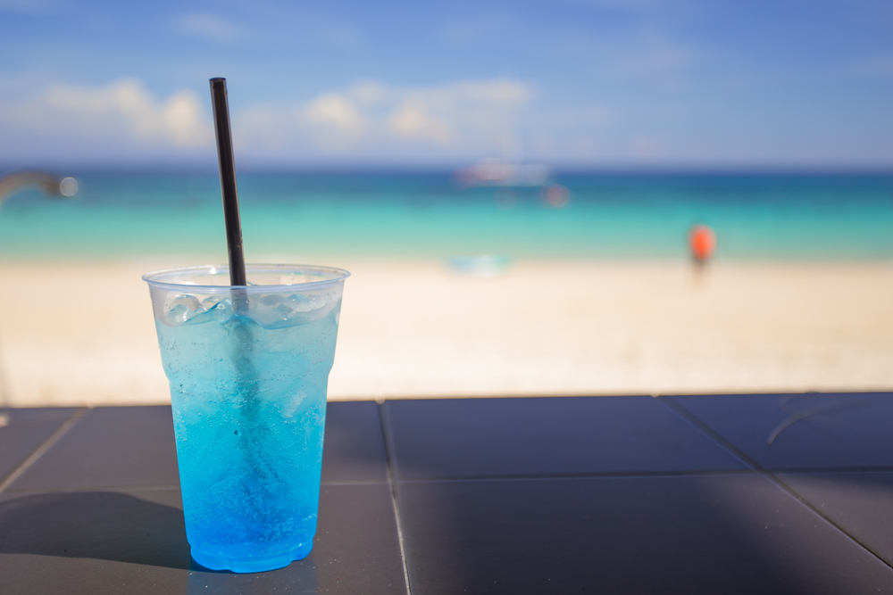 50 bebidas en 50 estados: ¡Un Hawaii azul en (espéralo...) Hawaii!