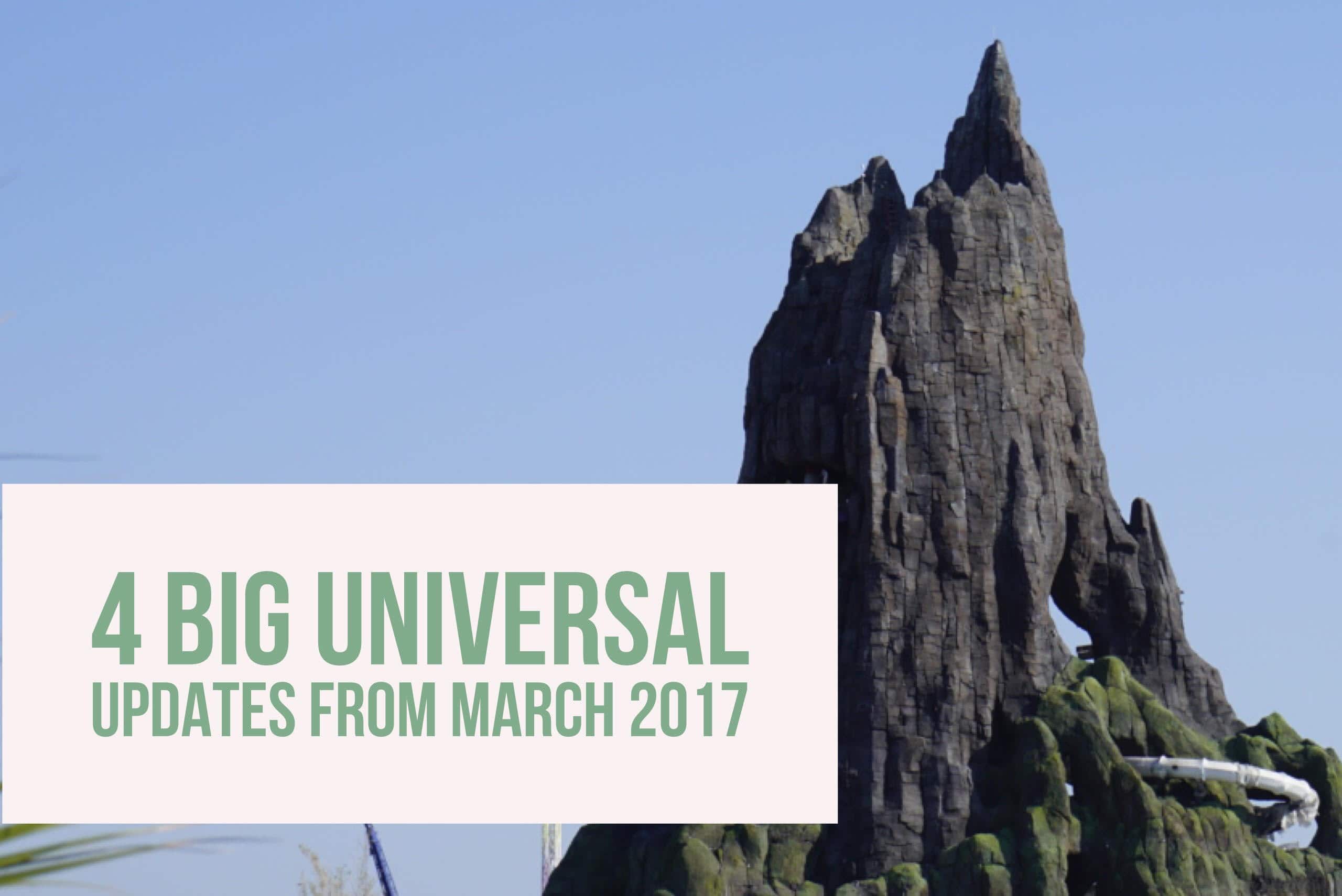 4 GRANDES actualizaciones universales de marzo de 2017