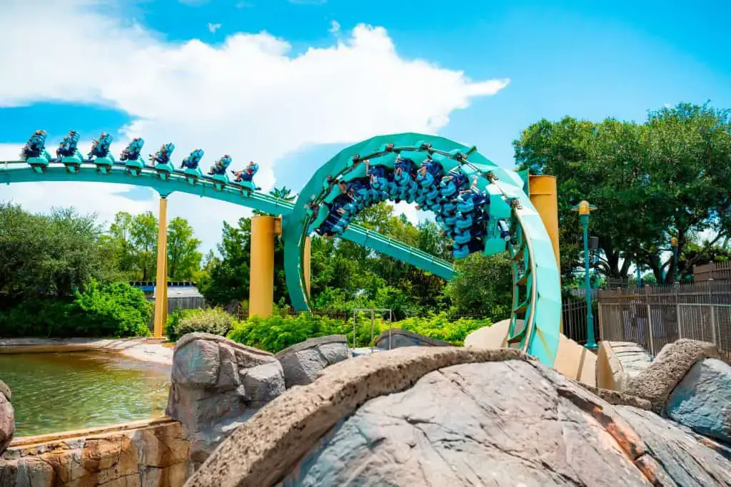 Clasificación de las emocionantes montañas rusas de SeaWorld