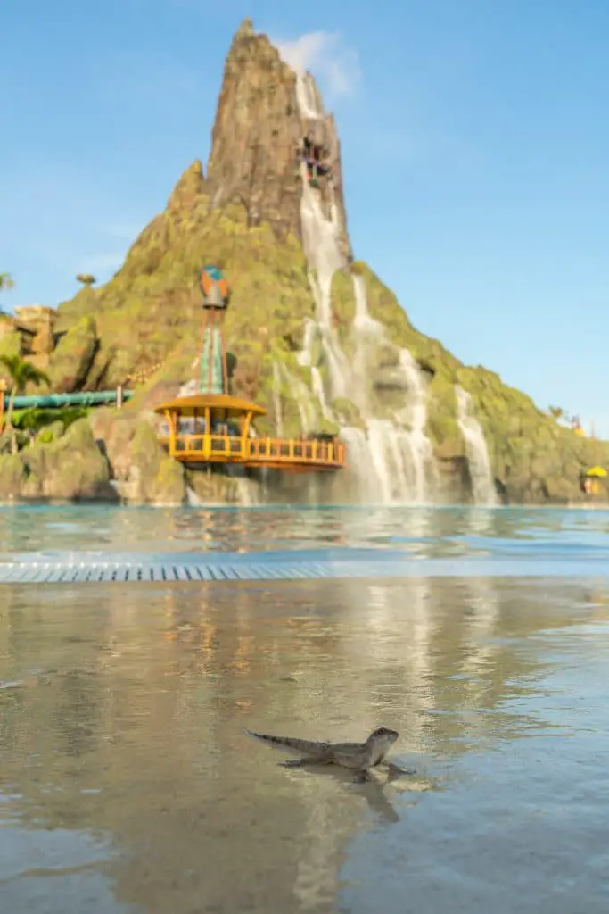 9 impresionantes fotos matutinas de Universal’s Volcano Bay
