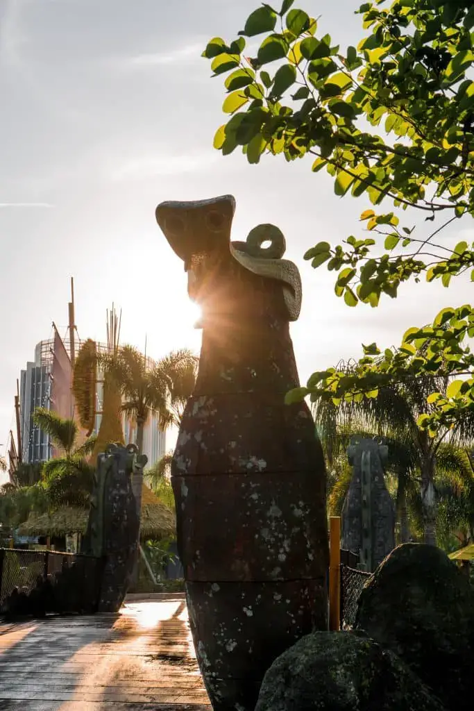 9 impresionantes fotos matutinas de Universal’s Volcano Bay