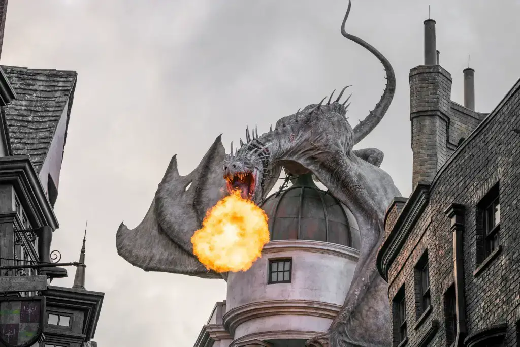 9 ángulos diferentes que no has visto del Dragón de Gringotts