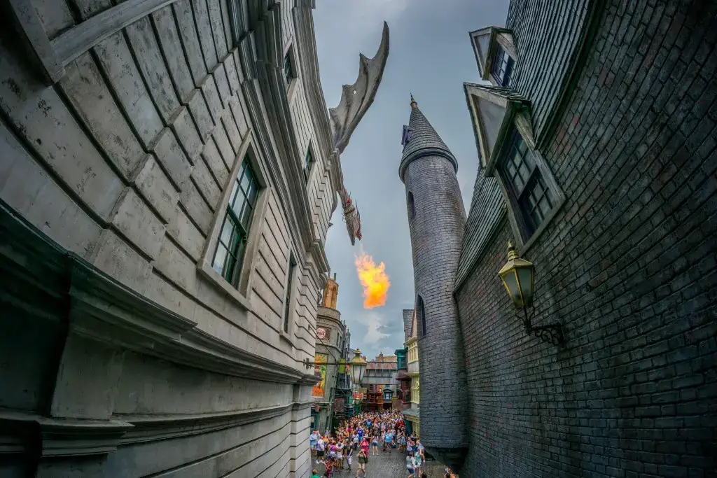 9 ángulos diferentes que no has visto del Dragón de Gringotts