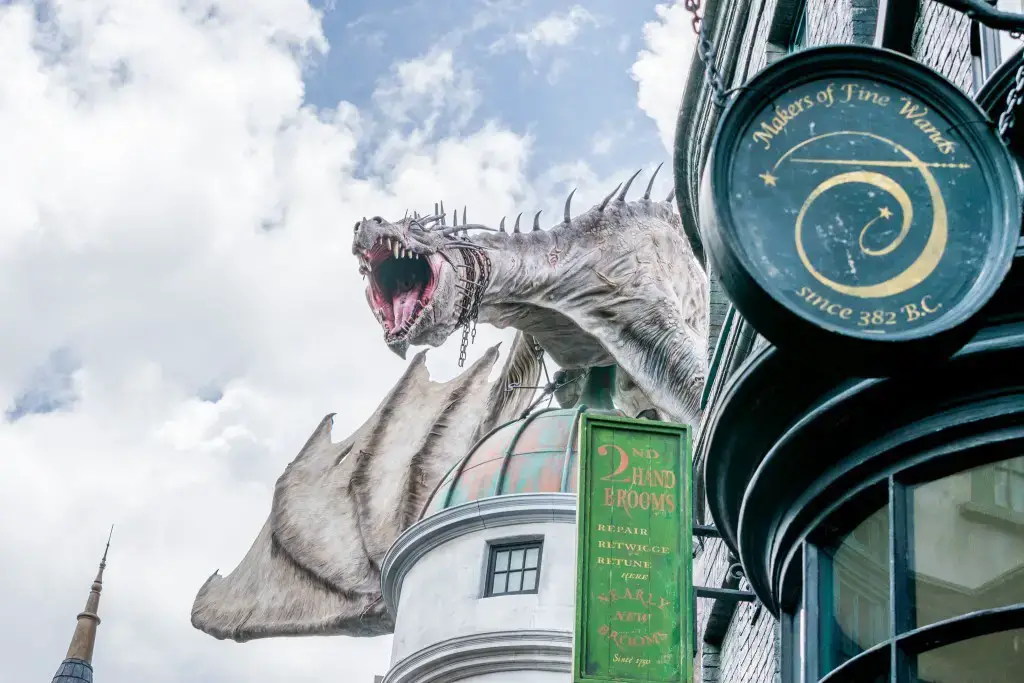 9 ángulos diferentes que no has visto del Dragón de Gringotts