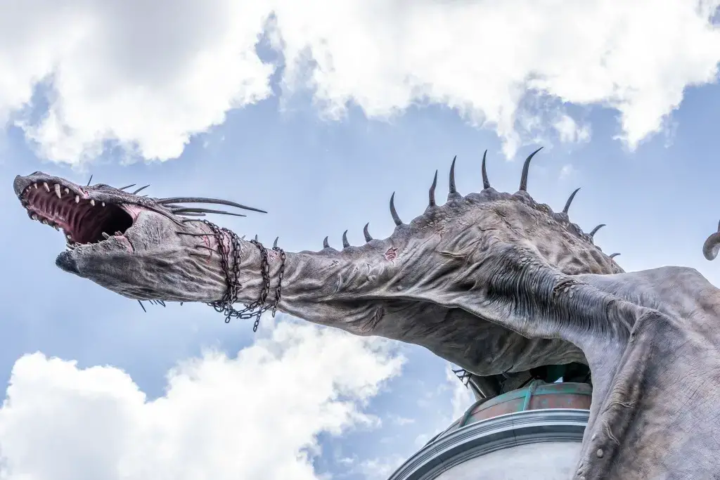 9 ángulos diferentes que no has visto del Dragón de Gringotts