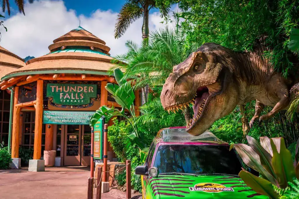 La tienda tributo a Jurassic Park en Universal Studios Florida La tienda tributo a Jurassic Park en Universal Studios Florida