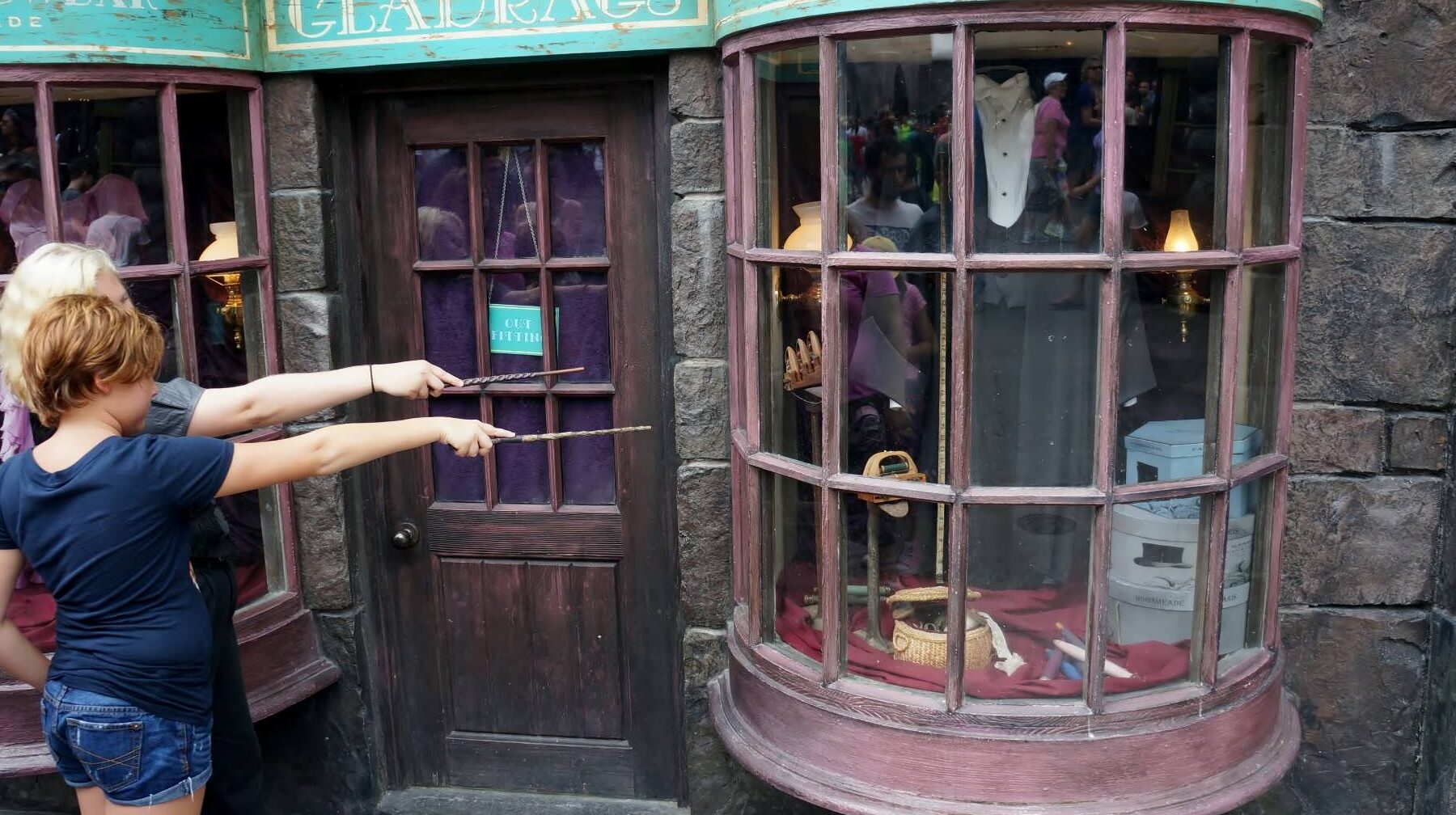 Visitando el Callejón Diagon por primera vez