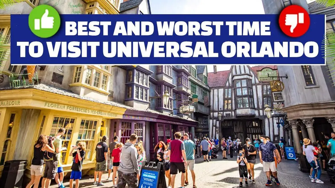 ¿Cuál es la MEJOR hora del día para visitar Universal Orlando?