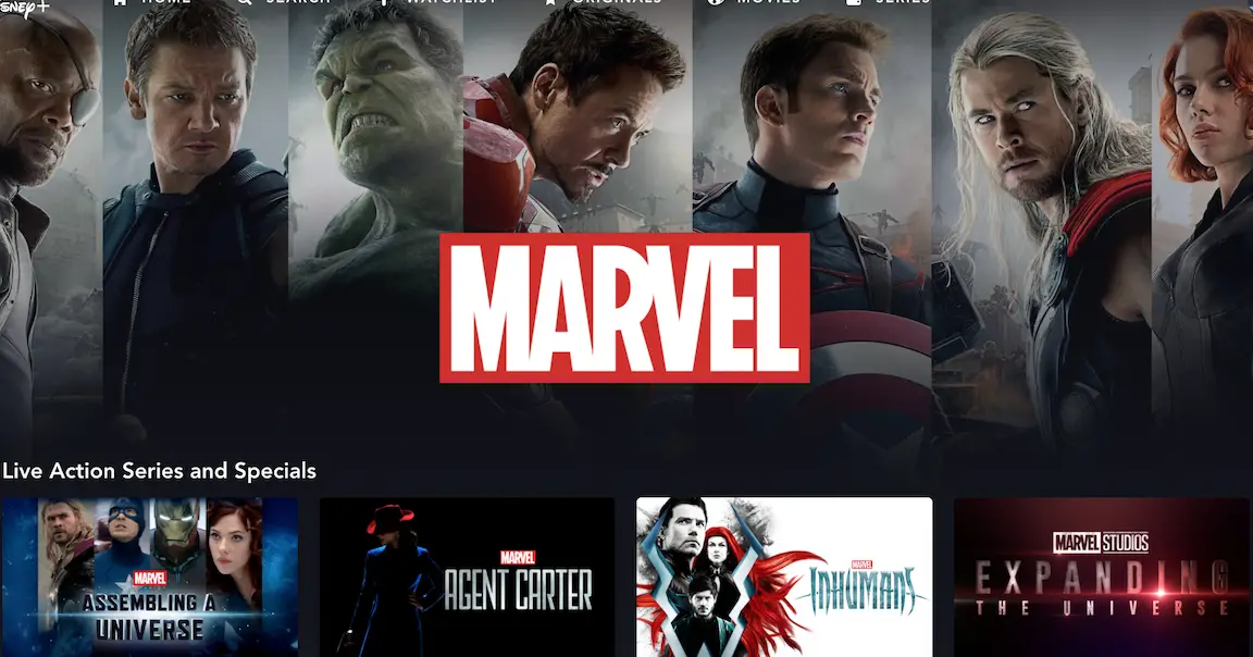 Guía completa de Marvel en Disney Plus [Todas las películas y programas]