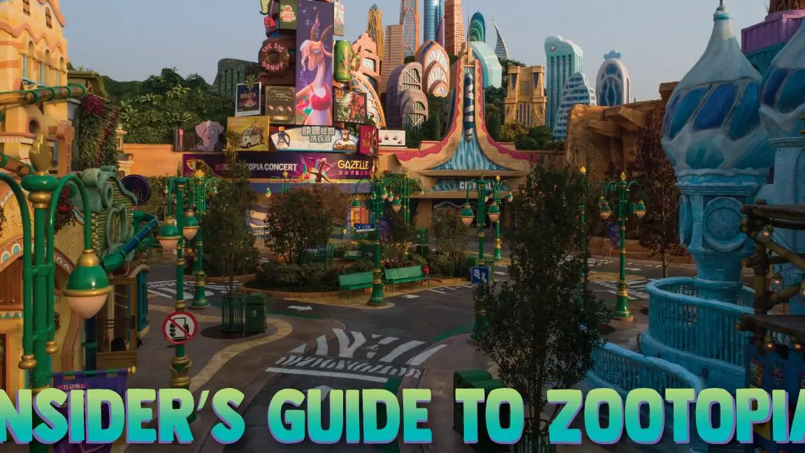 Una guía completa de Zootopia en Shanghai Disney Resort - Disney ...